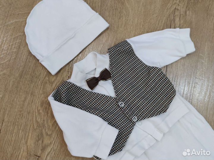 Комплект на выписку для мальчика