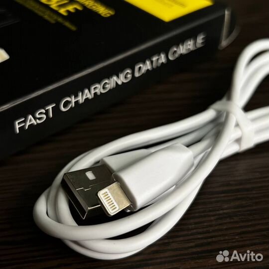 USB-кабель hoco X1, 3 метра для iPhone, белый