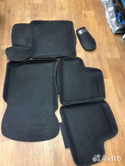 Эва Ева Eva коврики с бортами 3D на LADA Granta