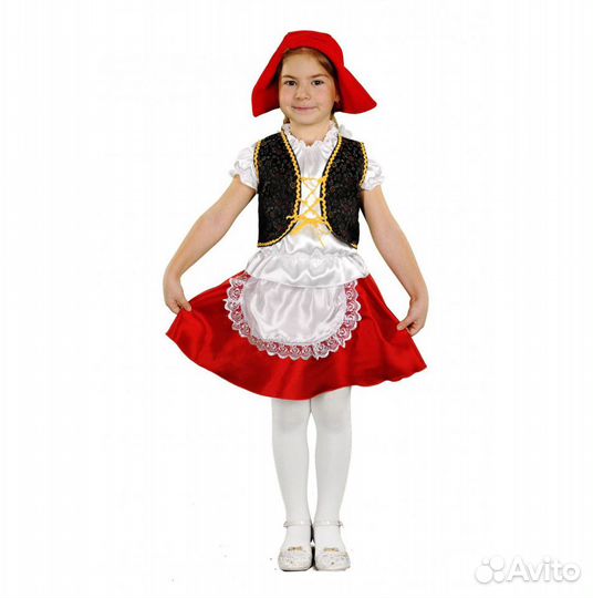 Новогодний Костюм красной шапочки