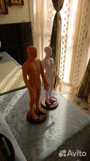 Статуэтка мужчина и женшина, энергитические каналы