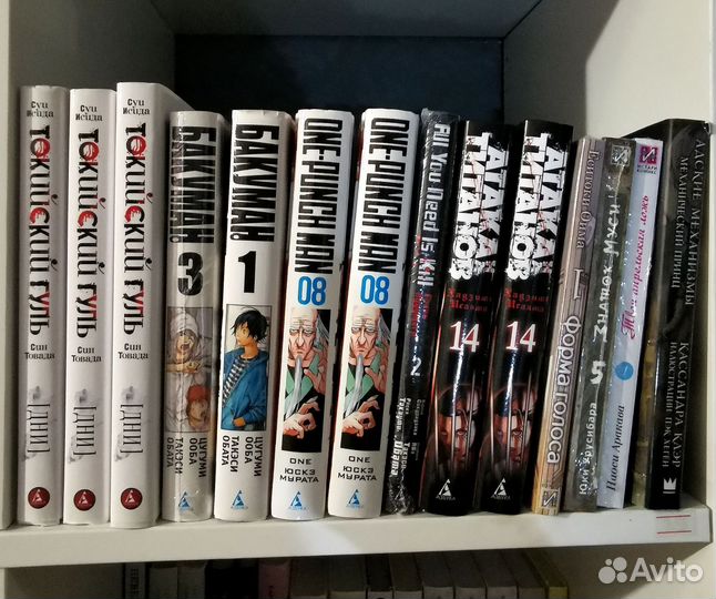 14 новых книг манга, ранобэ