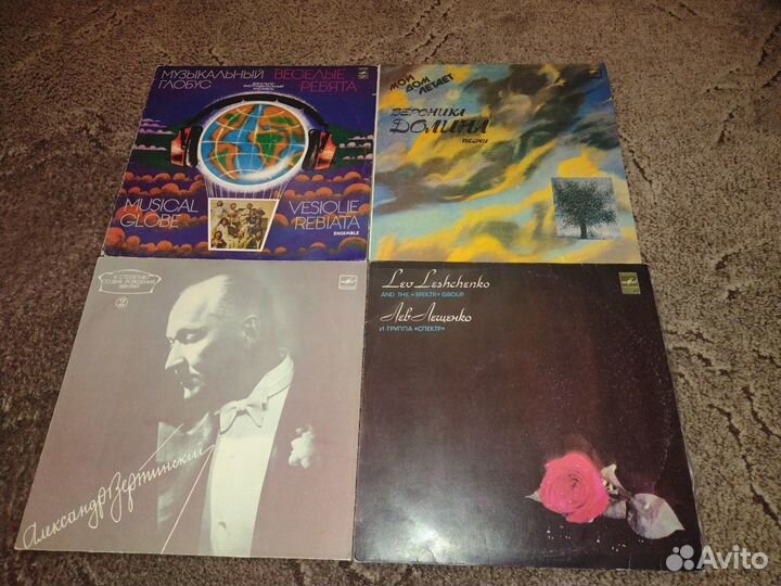 Грампластинки (много)