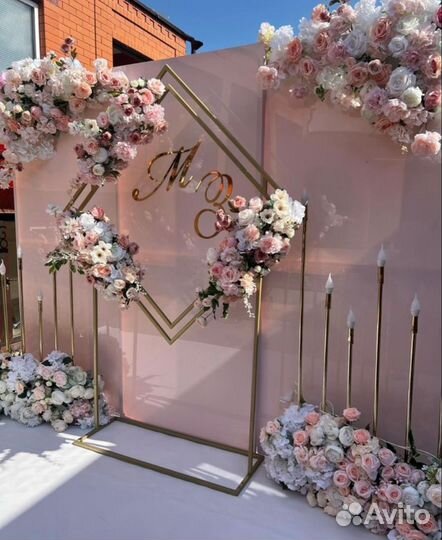 Свадебная фотозона