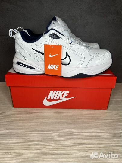 Кроссовки nike air monarch white navy 41-45