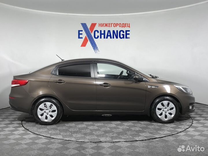 Kia Rio 1.6 МТ, 2015, 138 335 км