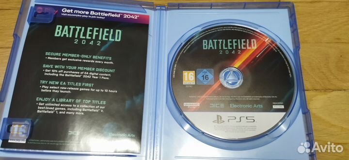 Игра для playstation ps5 Battlefield 2042