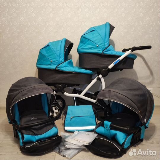 Aroteam Twinat 2в1 для двойни или погодок