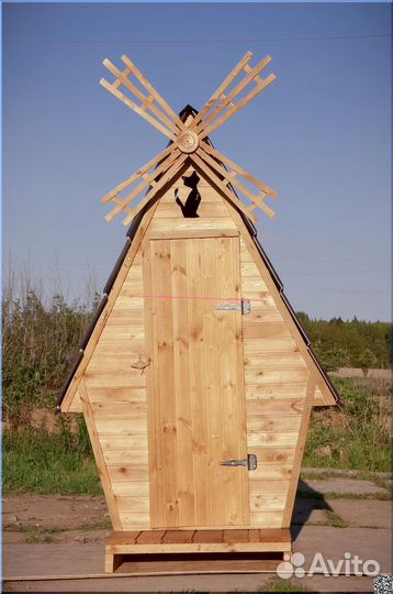 Уличный туалет с установкой HAT119