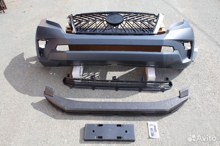 Prado 150 2013-2016 Бампер стиль 2017+ H1DZ8