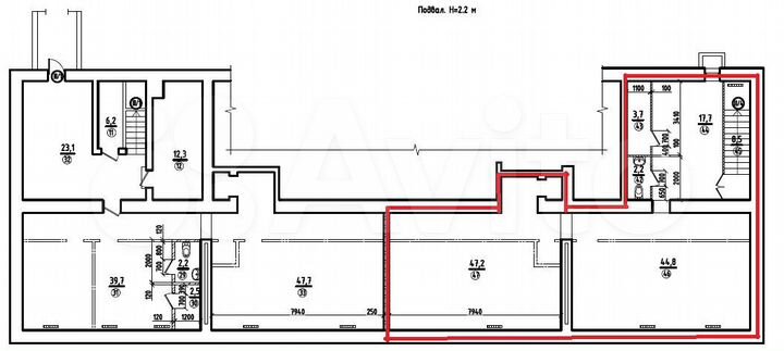 Свободного назначения, 191 м²