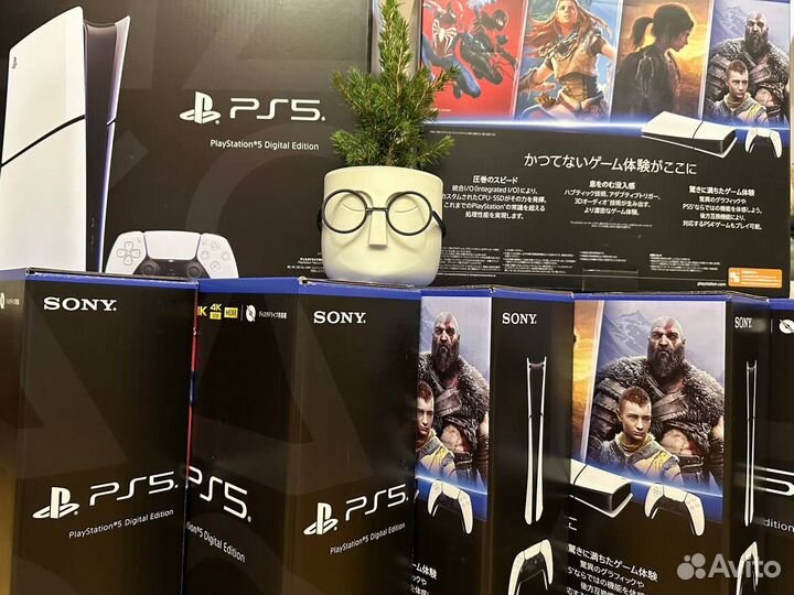Sony playstation 5 + 560 игр, новая, гарантия