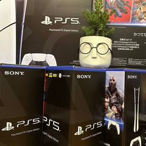 Sony playstation 5 + 560 игр, новая, гарантия