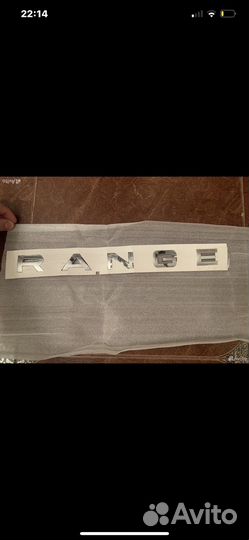 Наклейки на range rover