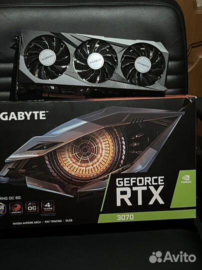 Видеокарта rtx 3070 Gigabyte
