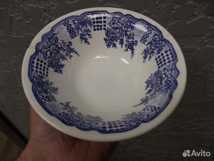 Тарелка гжель 19 век