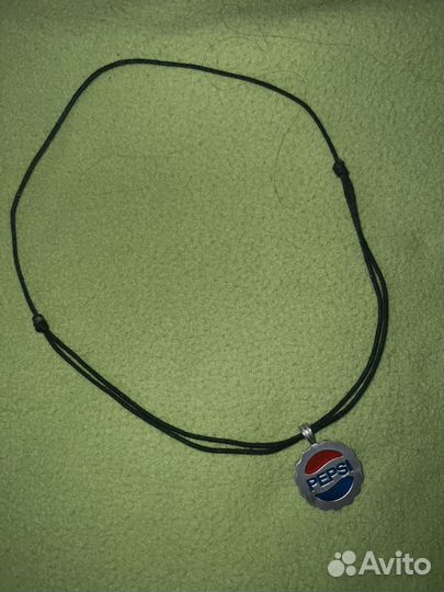 Кулон Pepsi на шнурке(винтаж)
