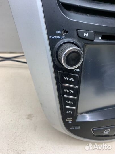 Магнитола Hyundai Solaris 1 седан рестайлинг G4FC