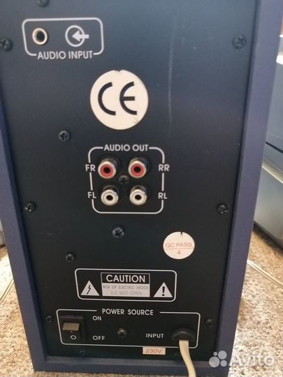 Акустическая система с сабвуфером для компьютера