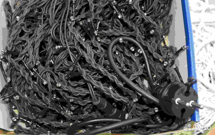 Гирлянда уличная 25м