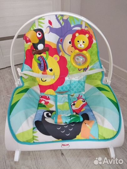 Шезлонг детский Fisher Price
