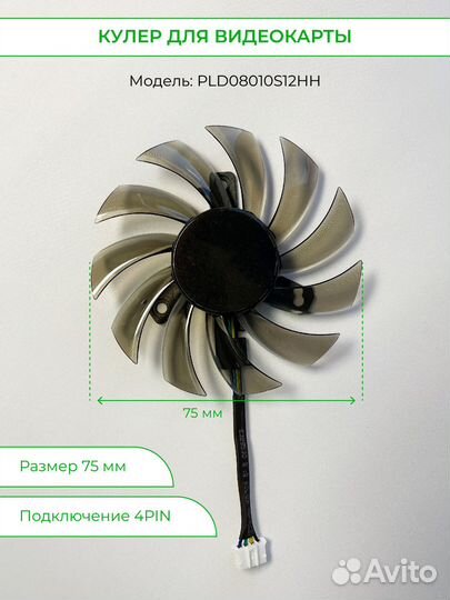 Вентилятор кулер для видеокарты Gigabyte