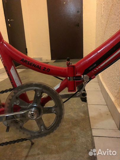 Велосипед forward с корзиной 24