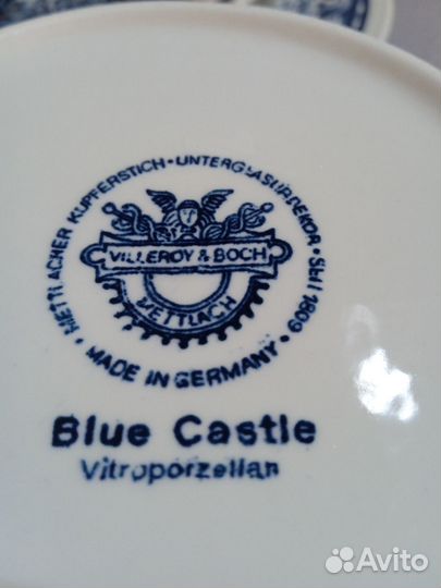 Чайный сервиз Villeroy Castile blue