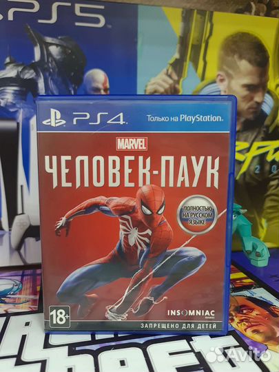 Marvel Человек Паук Ps4