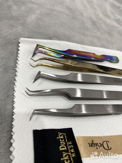 Пинцет для наращивания ресниц