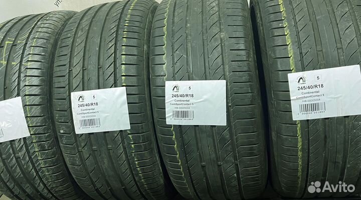 Continental ContiSportContact 5 245/40 R18 94Y