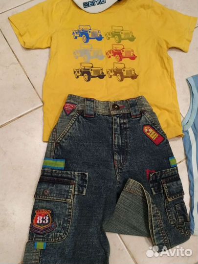 Вещи пакетом на мальчика на 4-5 лет