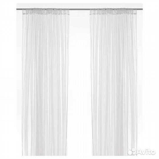 Lill Лилль тюль гардины, 2шт. IKEA