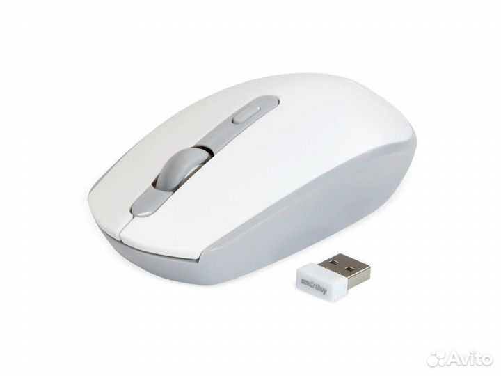 Мышь беспроводная Smartbuy ONE SBM-280AG-WG (бел)