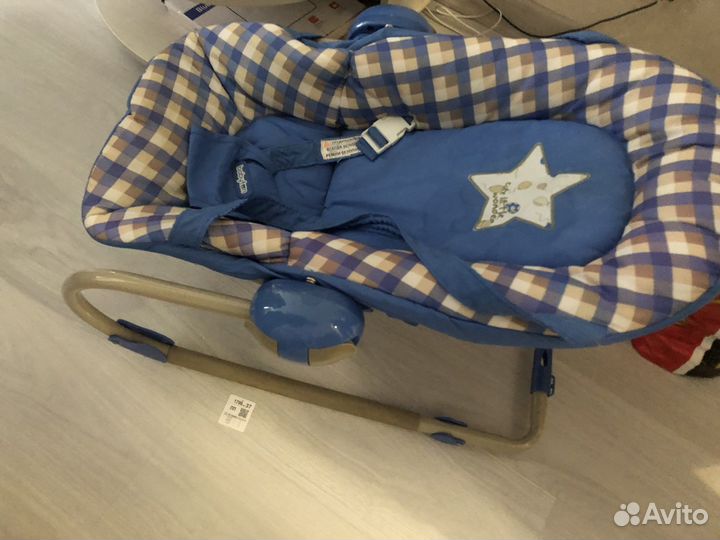 Шезлонг детский