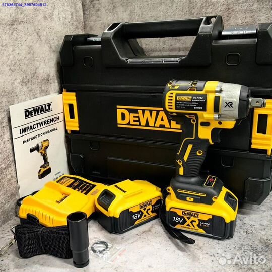 Гайковёрт ударный аккумуляторный DeWalt 380 Нм