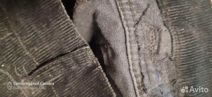 Вельветовые мужские джинсы брюки