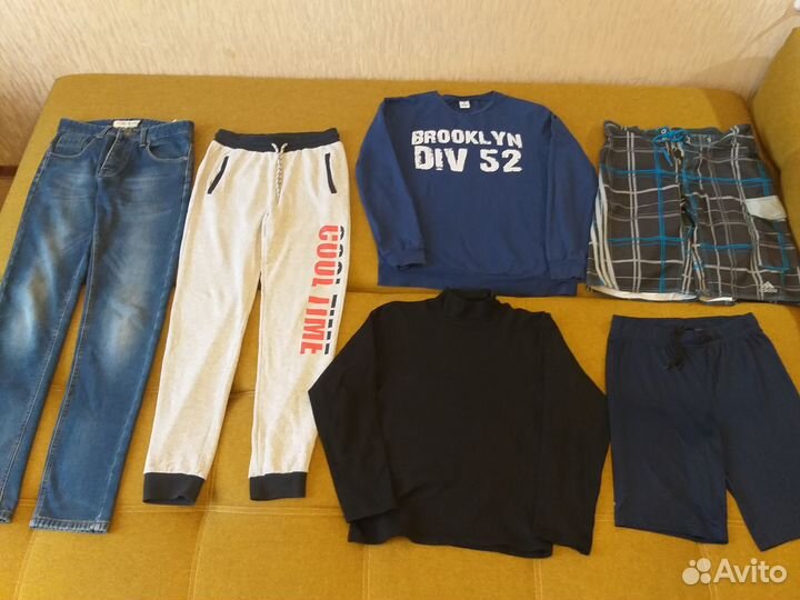 Вещи пакетом на мальчика размер 158-164