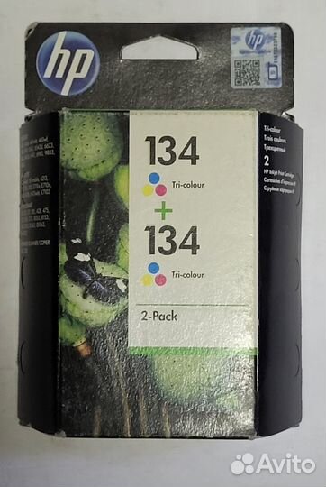 Картридж hp 134 (двойной) C9505HE