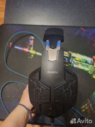 Наушники с микрофоном,мышь проводная ardor