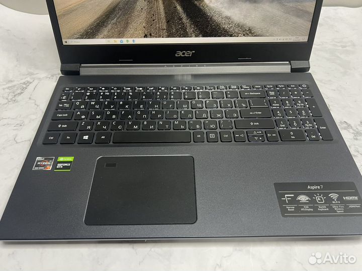 Игровой Acer,Ryzen7-5700,GTX1650,8GB,512ssd