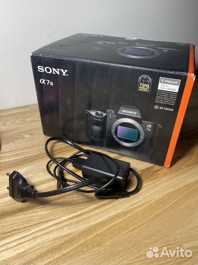 Беззеркальный фотоаппарат sony a 7iii