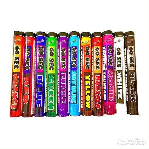 Цветной дым 60 секунд