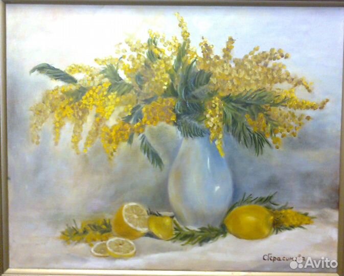 Натюрморты и копии маслом на заказ