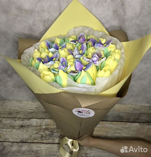 Сладкие букеты из зефира. Земфирия