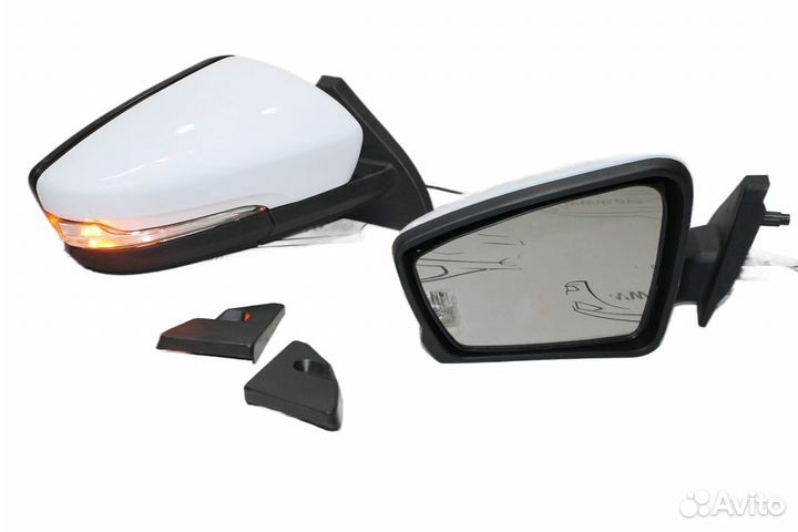 Зеркала гранта на 2114 2109 крашенные в цвет авто