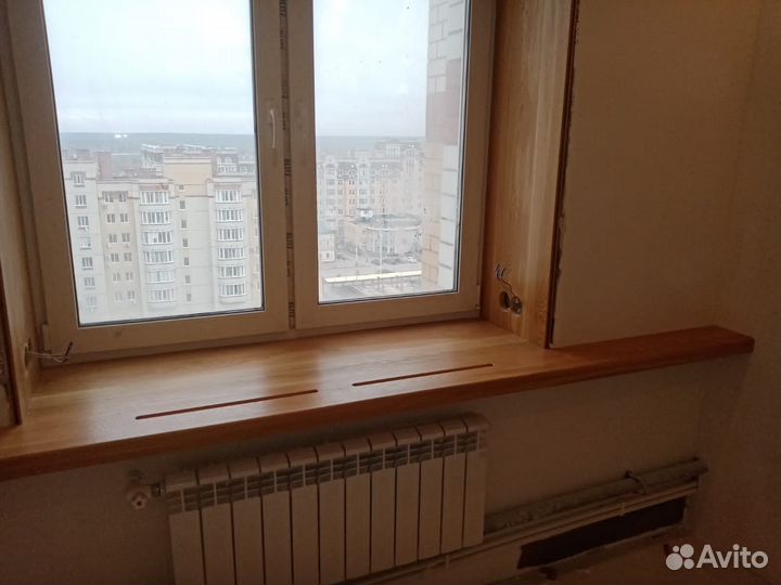 Изготовление подоконников из дерева