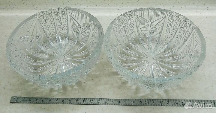 Вазы хрустальные