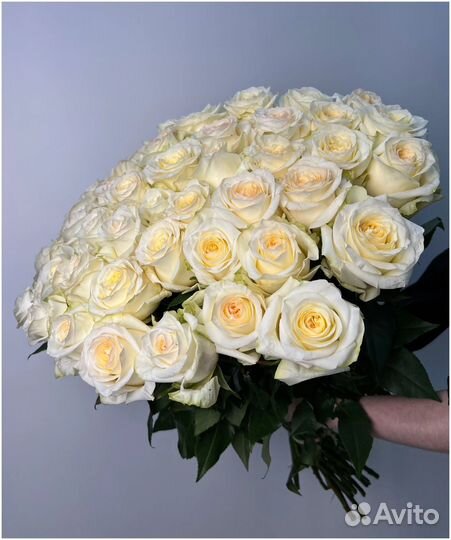 Пионовидные розы, букет роз, доставка цветов