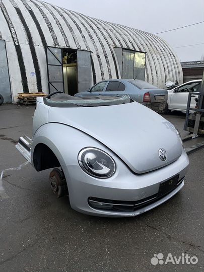 Volkswagen Beetle 1.2 AMT, 2015, битый, 50000км